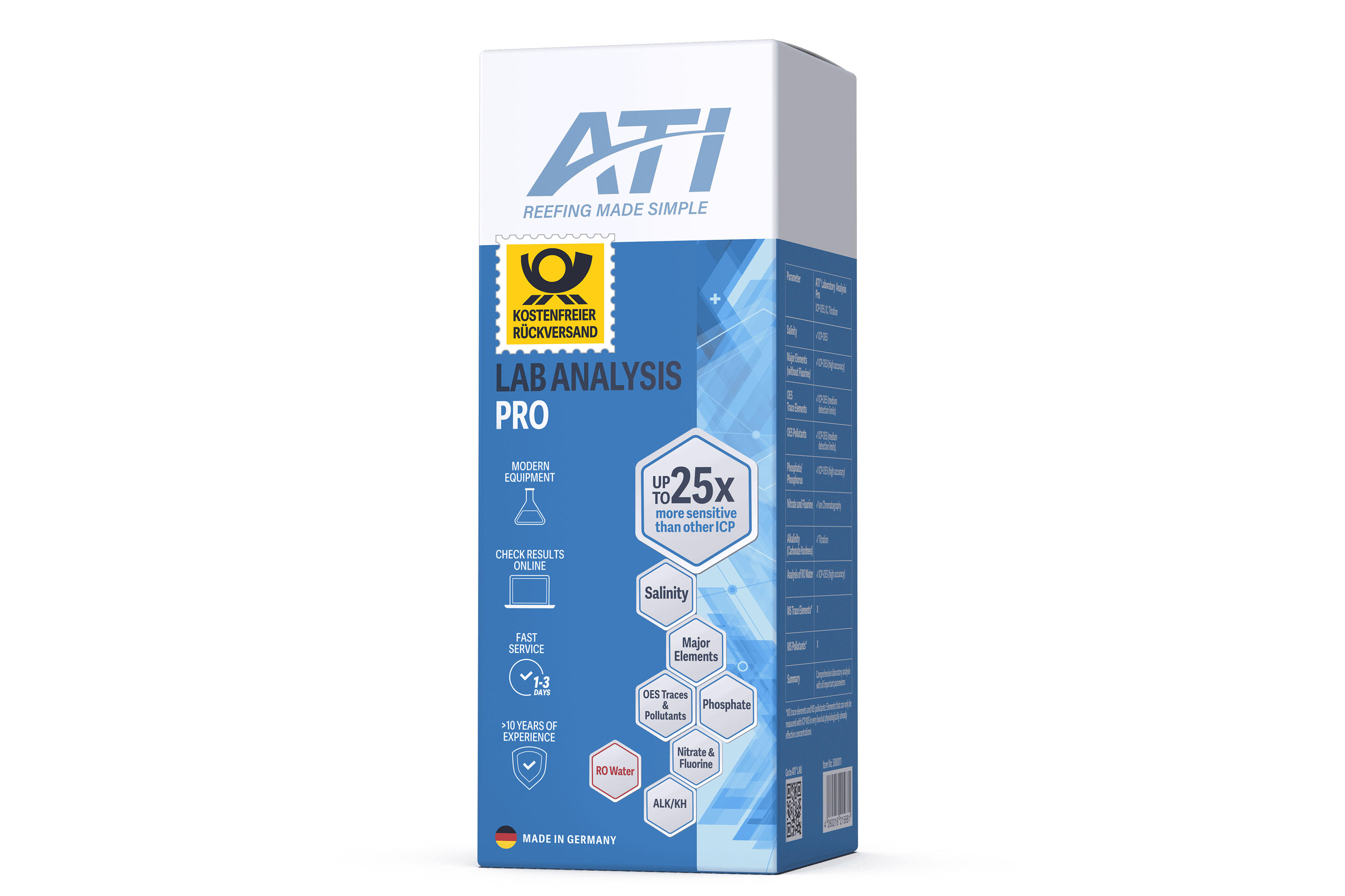 ICP Laboranalyse Pro inkl. Rückversand DE